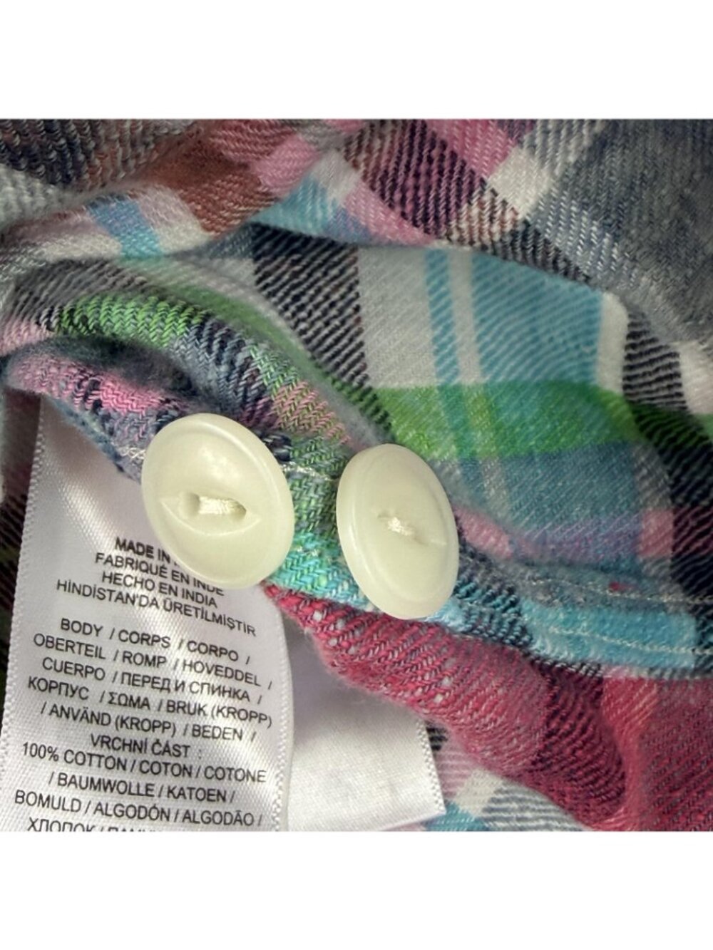 Polo Ralph Lauren Shirt Mens XL Multicolor Plaid Button Up Long Sleeve Classic - Picture 8 of 15